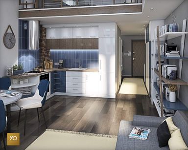 Budapesti új építésű ingatlan lakás terve