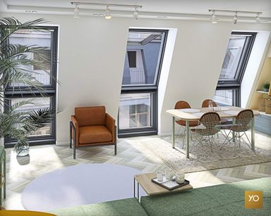 Budapesti új építésű ingatlan lakás terve